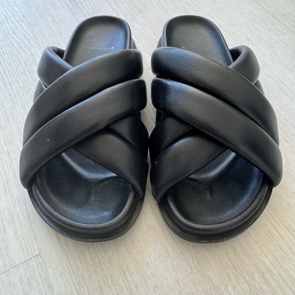 Anine Bing Lizzie Slides - Picture 7 of 10